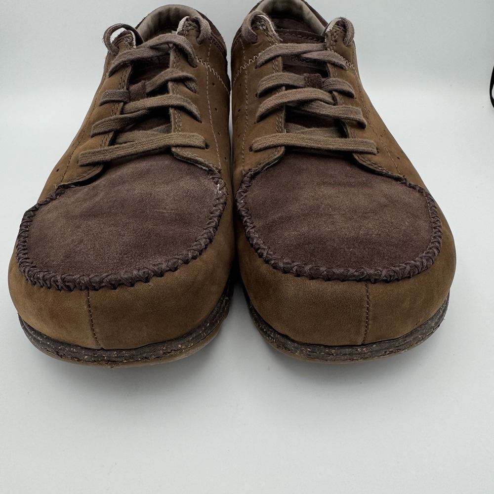 The North Face Hayden Shoes Mens 12 Brown Suede Leather Casual Hiking Shoes - Picture 5 of 10